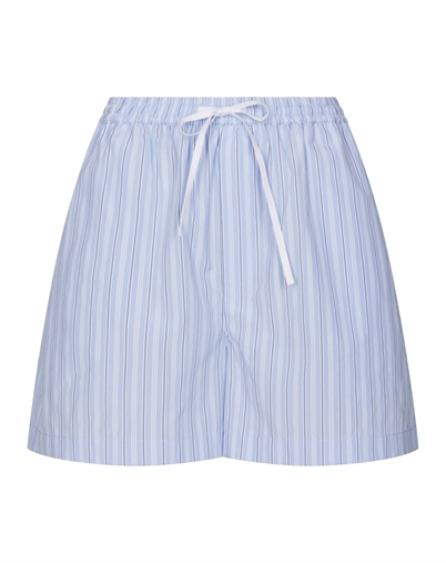 Neo Noir - Camell Stripe Shorts - Light Blue Stripe 